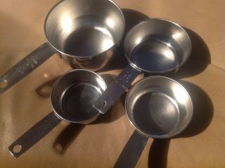 Foley Stainless Steel 4 Pc Measuring Cup Set