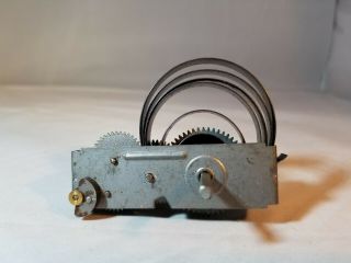 Antique Vintage Key Wind - Up Tin Litho Toy Motor Old Stock