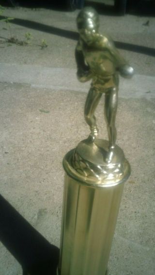 Vintage Rare Boxing Golden Gloves Trophy.  early 1970s 2