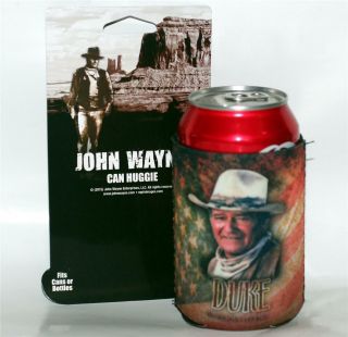 JOHN WAYNE The Duke American Legend Cowboy CAN KOOZIE COOLIE HOLDER COOLER 2