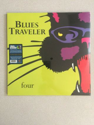 Blues Traveler Four 2 Lp 20th Anniversary Psychedelic Splatter Vinyl
