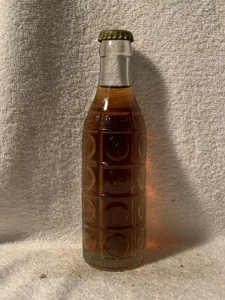 Rare Full 6oz Orange Crush Ginger Ale Embossed Soda Bottle Winston - Salem,  N.  C.