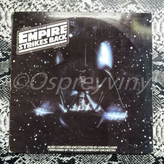 John Williams Lso Star Wars The Empire Strikes Back 1980 Australian Vinyl Lp