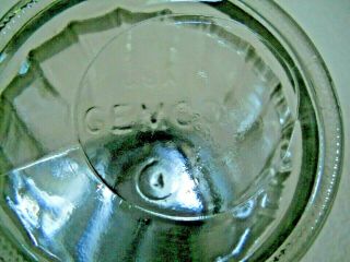 Vintage Gemco Restaurant Quality Clear Ribbed Glass Sugar Dispenser / RETRO /USA 2