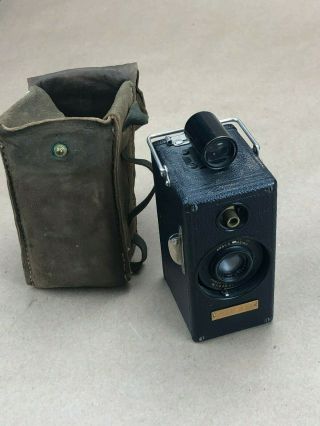 Vintage Ansco Memo 1927 Type 35mm Camera W/two Cassettes/case - -