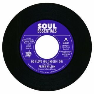 Frank Wilson Do I Love You/sweeter As The Days Go By 7 " Vinyl Soul Essentia