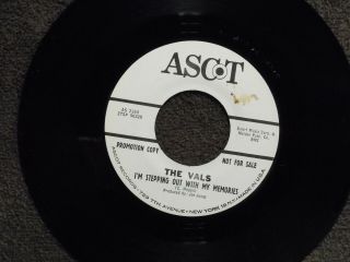 Northern Soul The Vals I M Stepping Out With My Memories Ascot 2163 Dj M -