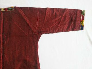 Silk Rare Uzbek Vintage Hand Embroidery Robe Chapan WAS $215.  00 2