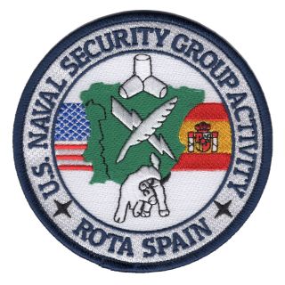 Naval Security Group Activity Rota,  Spain Patch