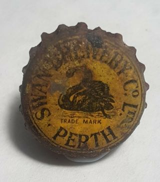 Very Early Swan Brewery Co.  Ltd Bottle Cap W.  A.  1920 