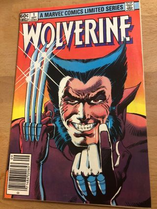 Wolverine 1 (sep 1982,  Marvel) Frank Miller 8.  5 - 9.  0 X - Men 1st Print