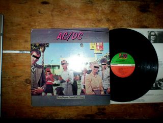 Ac/dc (dirty Deeds Done Dirt) 1976 Vinyl Lp W/ Orig Inner Sleeve Vg,