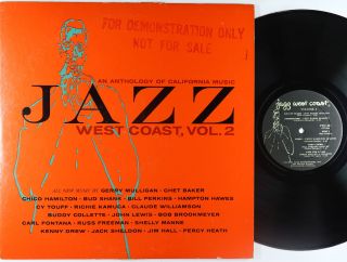 V/a - Jazz West Coast,  Vol.  2 Lp - Jazz West Coast - Jwc - 501 Mono Dg Vg,