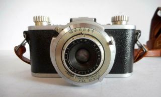 Vintage Kodak 35 35mm Film Camera w/ Anastigmat F/4.  5 51mm & Case 3