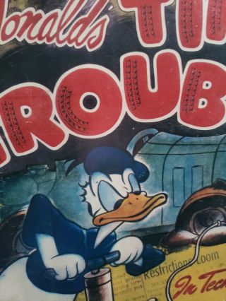 Vintage Walt Disney Donald Duck " Donald 