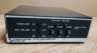 Vintage Communications Power Inc Hf 150 Linear Amplifier