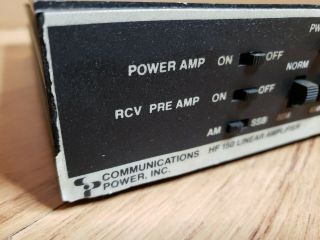 VINTAGE COMMUNICATIONS POWER INC HF 150 Linear Amplifier 2
