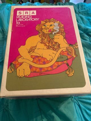 Vintage Sra Reading Laboratory 1a Revised Edition 1973 Pre - Owned/