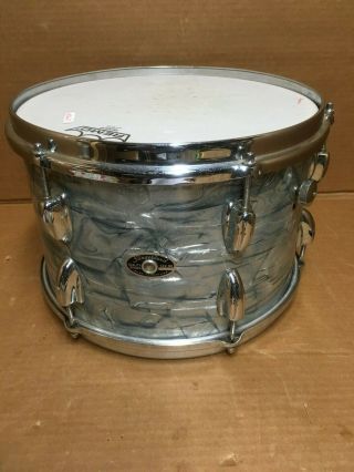 Vintage Slingerland 8x12 Light Blue Pearl Tom Drum - C954