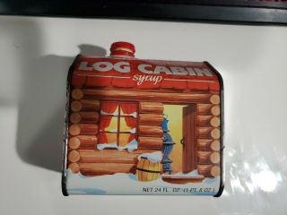 Vintage Log Cabin Syrup 100th Anniversay Tin