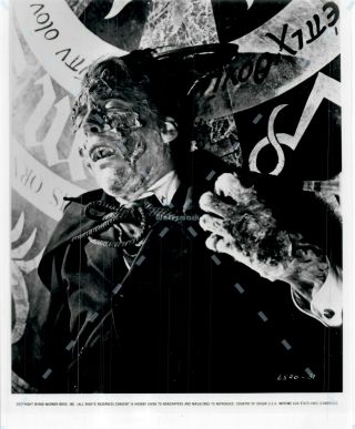 Rare Press Publicity Photo Still 8x10 Horror Of Dracula 1958 Christopher Lee