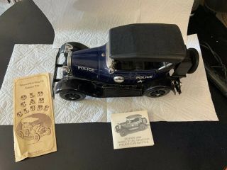 Vintage Jim Beam Beam’s 1929 Model A Ford Police Car Decanter W/ Box