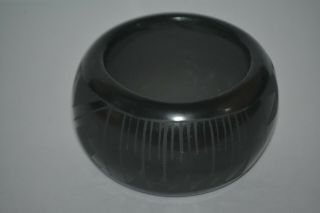 Santa Clara Pueblo Indian Pottery Vase Yenevia Suaro Black Pottery