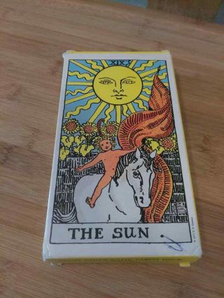 Giant Rider - Waite Tarot Deck Large Cards 6.  5 " X 4 " Fortune Telling Divination