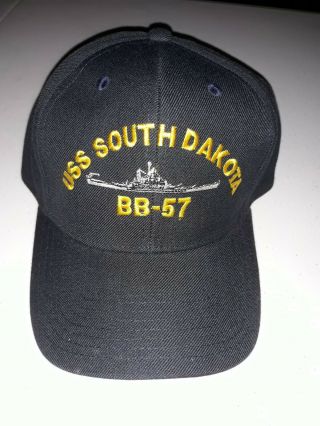 Uss South Dakota Bb - 57 Hat
