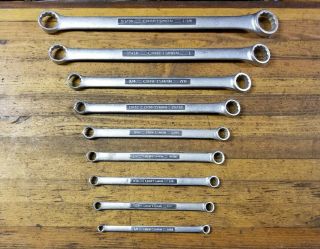Vintage Box End Wrenches • Craftsman Antique Mechanics Tools Wrench Set ☆usa