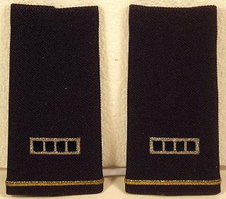 Us Army Chief Warrant Officer Cwo - 4 Insignia Rank Large Soft Shoulder Boards