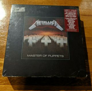 Metallica Master Of Puppets Remastered Deluxe Box Set