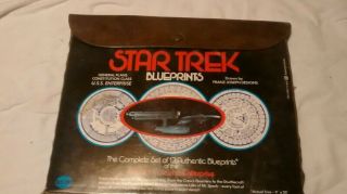 Vintage Complete Set.  Star Trek Blueprints.  In Package