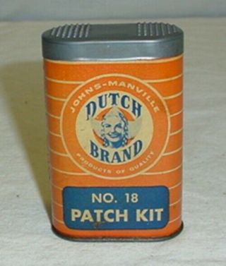 Vintage Dutch Brand Tire Repair Patch Kit No 18
