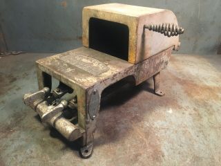 Vintage Gas Forge For Blacksmithing Or Knife Making Farrier Tool Solder Furnace