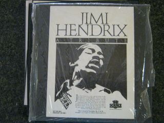 Jimi Hendrix A Tribute The Source Radio Transcription Discs 1982
