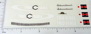 Tru Scale International Truck Stickers Ts - 003