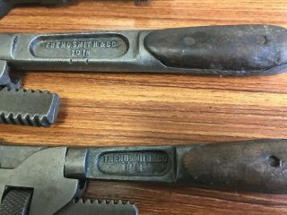 Vintage H.  D.  Smith Perfect Handle Tool Adjustable Monkey Wrench And Pipe Wrench 3