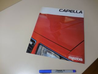 Mazda Capella Japanese Brochure 1979/09 Cb Ma Vc Na