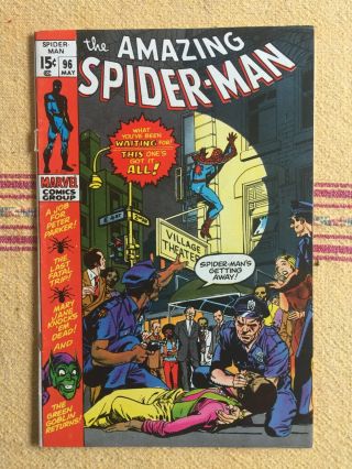 Spider - Man 96: Green Goblin Infamous Drug Issue,  Part 1 Fn/vf 7.  0