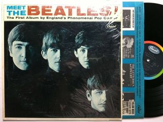 The Beatles Meet The Beatles Capitol T2047 In Shrink Degritter