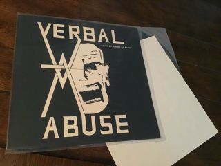 Verbal Abuse Just An American Band Og Fowl Records Lp