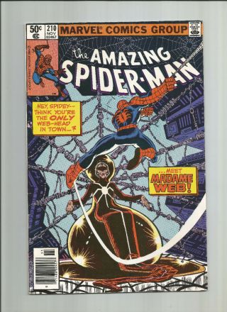 The Spider Man 210 1st Madame Web Spider Man Madame Web Movie