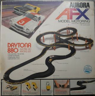 Aurora Afx Vintage Classis 1972 Daytona 880 Racing Set/ Price/ Camaro