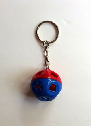 Tupperware Shape - O Ball Toy Mini Key Ring Gadgets Keychain Tupper Toy