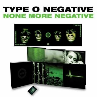 Type O Negative - None More Negative 12lp Box Green & Black Mixed Colored