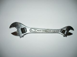 Vintage Diamond Tool Co.  Double Ended Adjustable Wrench 4 " - 6 ",  Dulluth,  Minn.