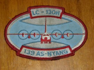 Usaf 139th Airlift Squadron 139 As Patch C - 130 Ny Ang Lc - 130h Air Guard 1/2