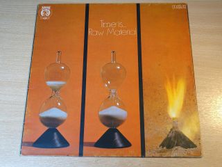 Sleeve Only : Raw Material/time Is/1971 Rca Neon Gatefold Lp Sleeve