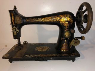 Singer Model 27 Sewing Machine 1903 K844557 Vintage Antique Collector